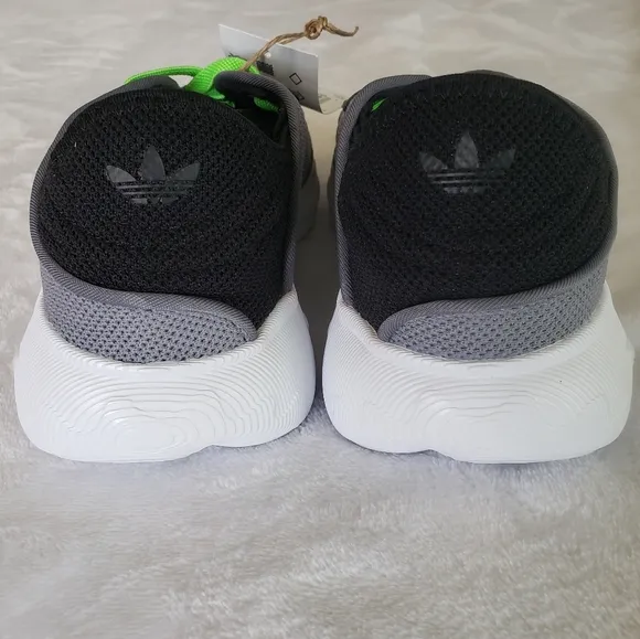 Adidas Adifom SLTN &quot;Grey Three&quot; Boys' Shoes--Sz 2