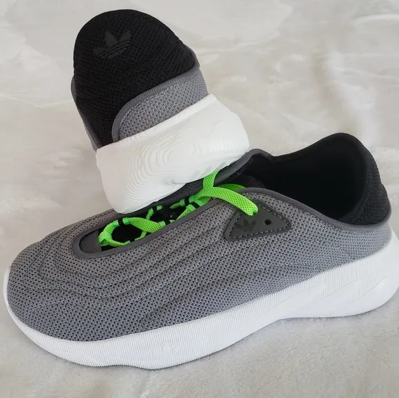 Adidas Adifom SLTN &quot;Grey Three&quot; Boys' Shoes--Sz 2