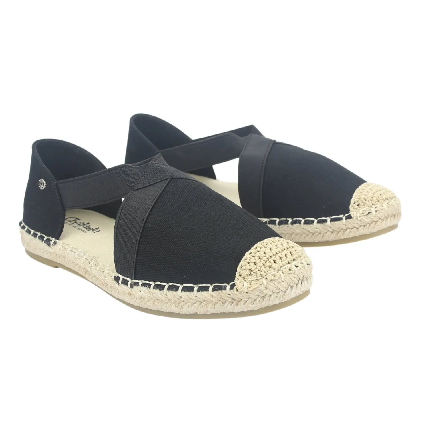 Alpargatas Chalada Mujer Dijon-14 Negro Casual