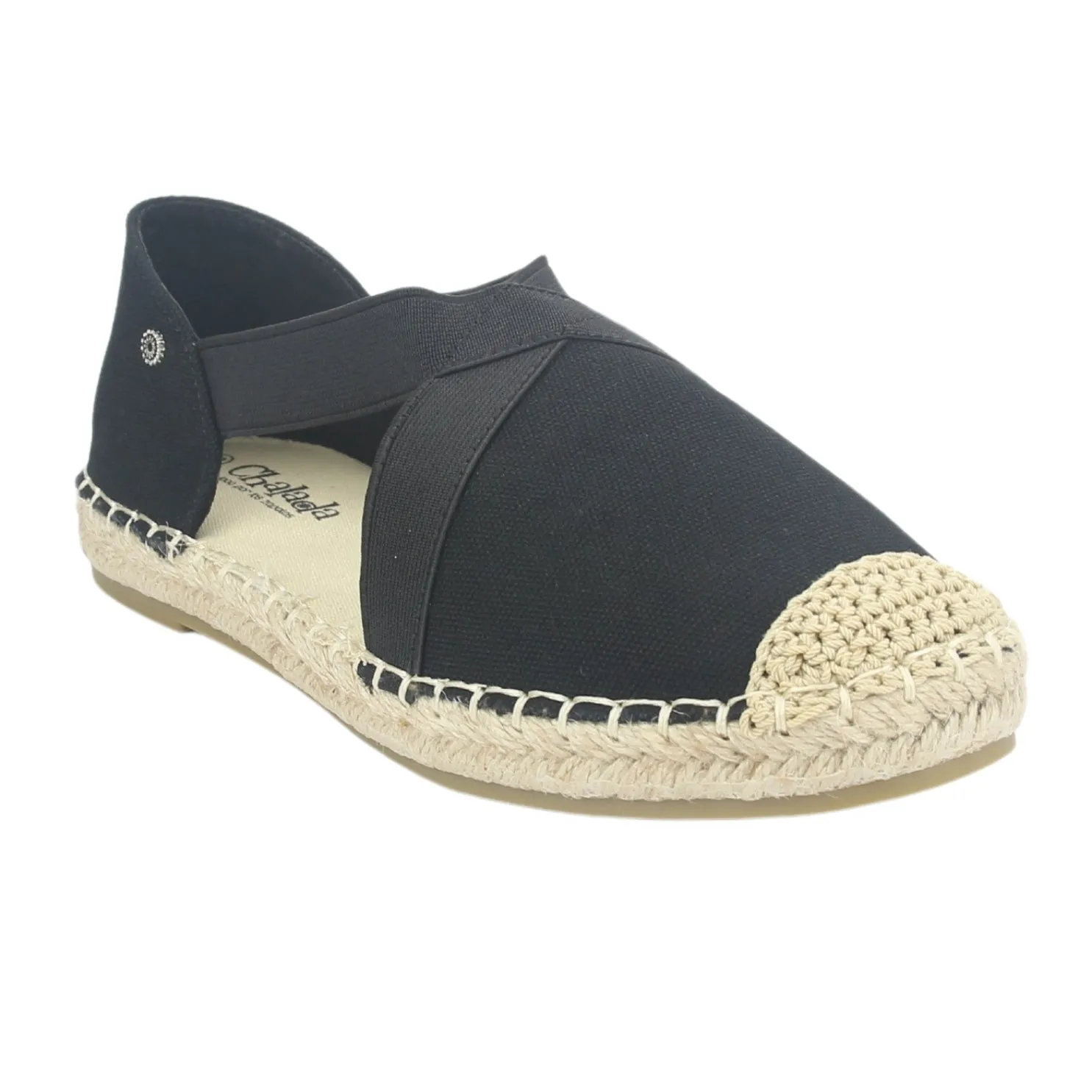 Alpargatas Chalada Mujer Dijon-14 Negro Casual