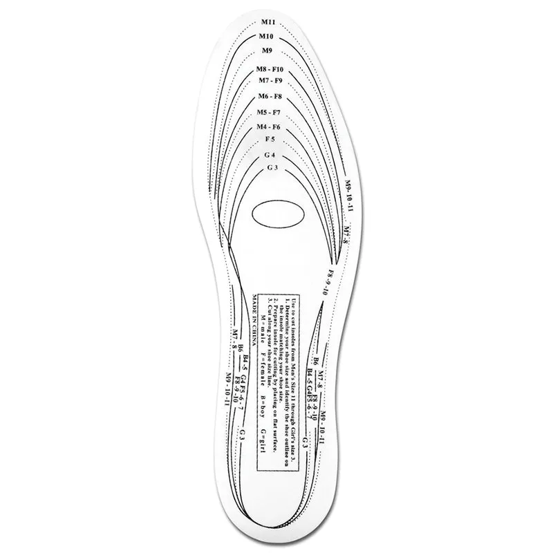 Anti-Bacterial Memory Foam Insoles