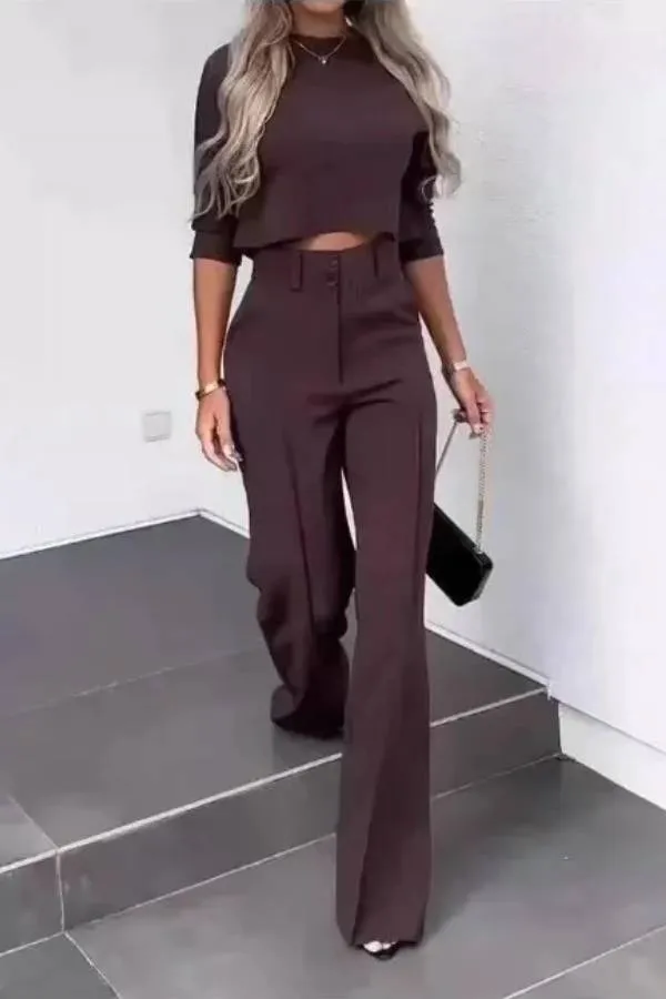 Autumn Stylish Casual Two Pieces Suit