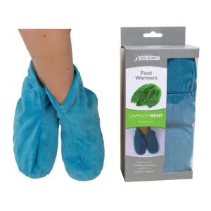 Bed Buddy Foot Warmers with Aromatherapy - Heated Fragranced Slippers