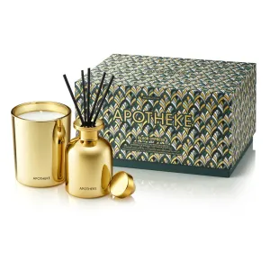 Black Cypress Mini Candle and Reed Diffuser Duo Set