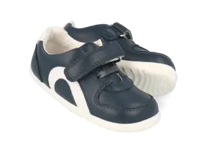 Bobux - Step Up Comet - Navy and White