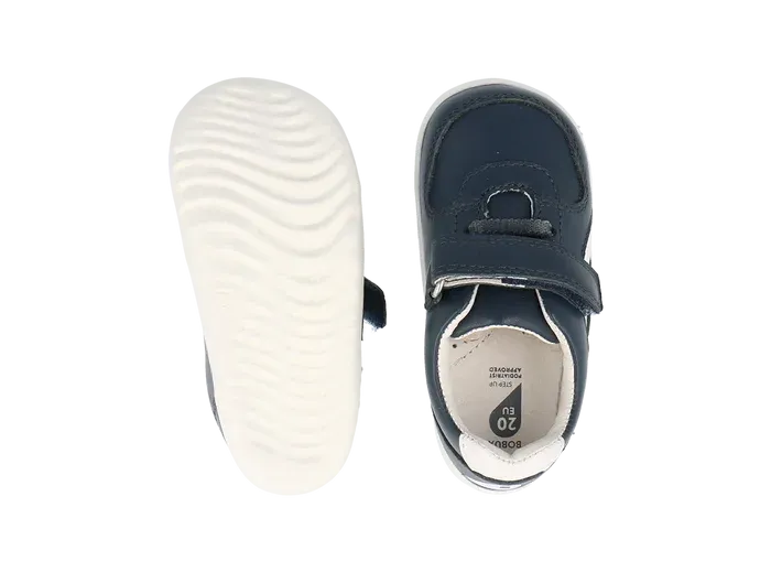 Bobux - Step Up Comet - Navy and White