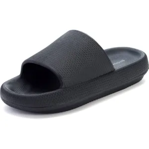 BRONAX Cloud Slippers for Women and Men | Pillow Slippers Bathroom Sandals | Extremely Comfy | Cushioned Thick Sole