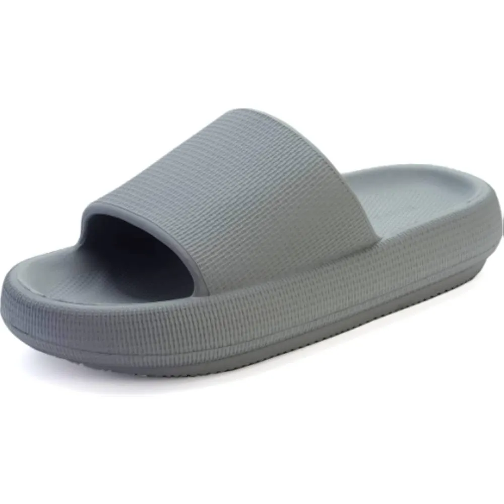 BRONAX Cloud Slippers for Women and Men | Pillow Slippers Bathroom Sandals | Extremely Comfy | Cushioned Thick Sole