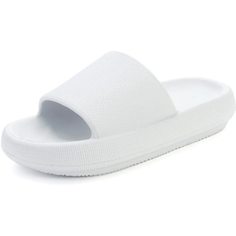 BRONAX Cloud Slippers for Women and Men | Pillow Slippers Bathroom Sandals | Extremely Comfy | Cushioned Thick Sole