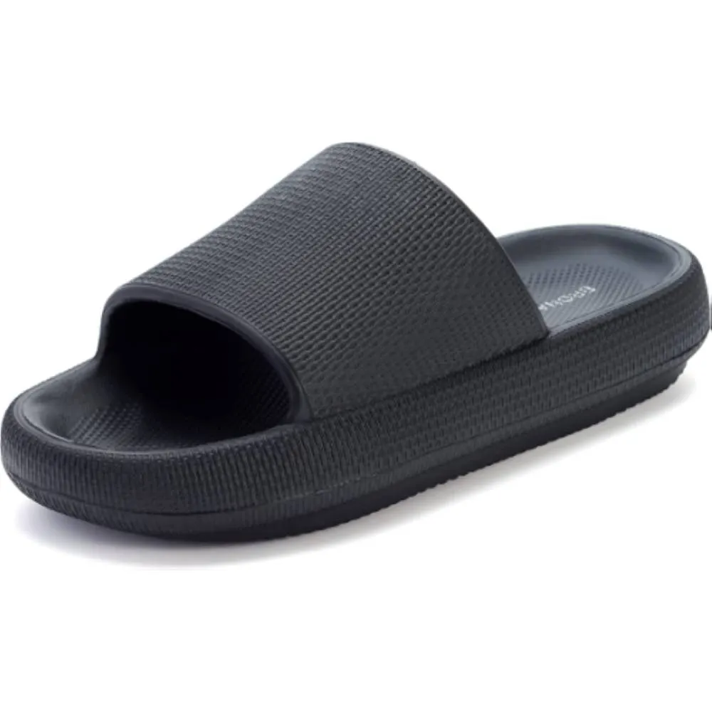 BRONAX Cloud Slippers for Women and Men | Pillow Slippers Bathroom Sandals | Extremely Comfy | Cushioned Thick Sole