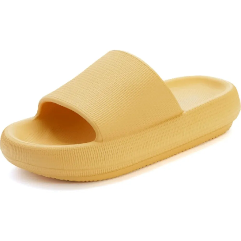 BRONAX Cloud Slippers for Women and Men | Pillow Slippers Bathroom Sandals | Extremely Comfy | Cushioned Thick Sole