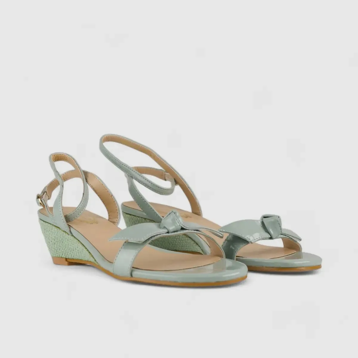 Bulbul Wedge Sandal Green CAR5013