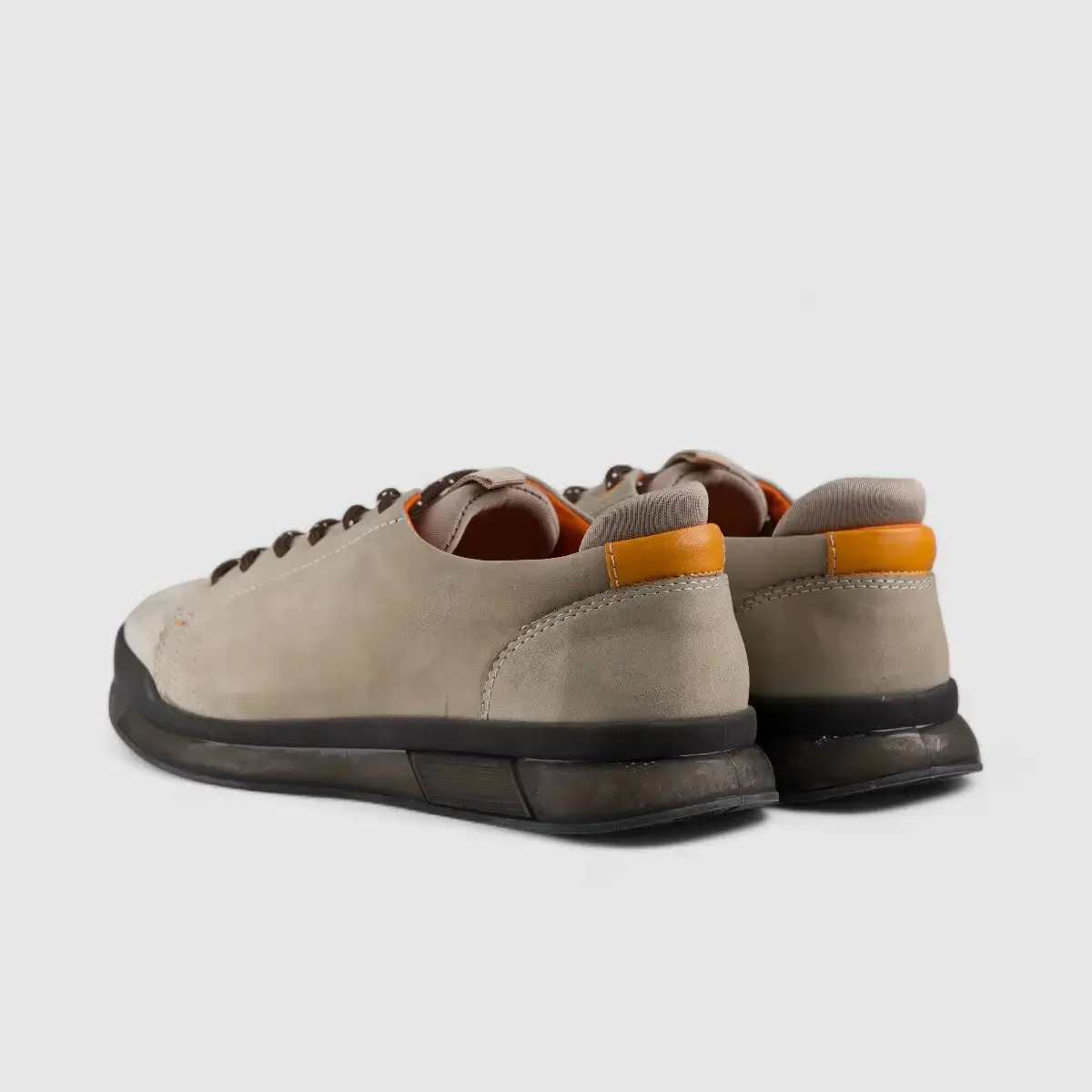 Bulletti Lace Up Sneaker Beige 152-17055