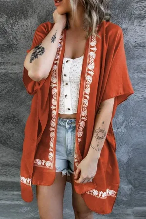Buttocks Printing Stylish Cover-ups