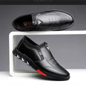 Casual Leather Walking Shoes