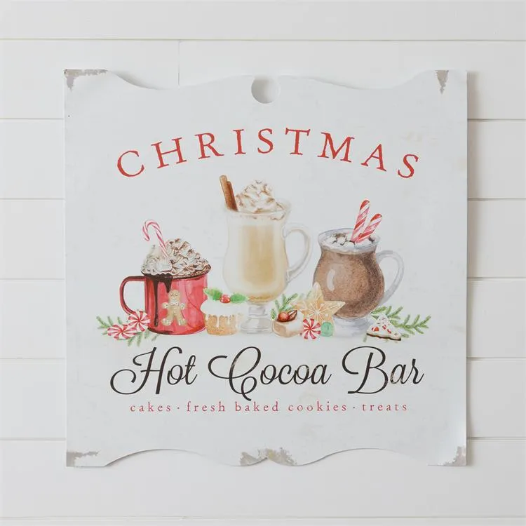 Christmas Hot Cocoa Bar Sign