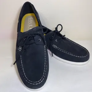 Cole Haan Men’s Boat Shoes, navy blue, size 11.5 NWOT