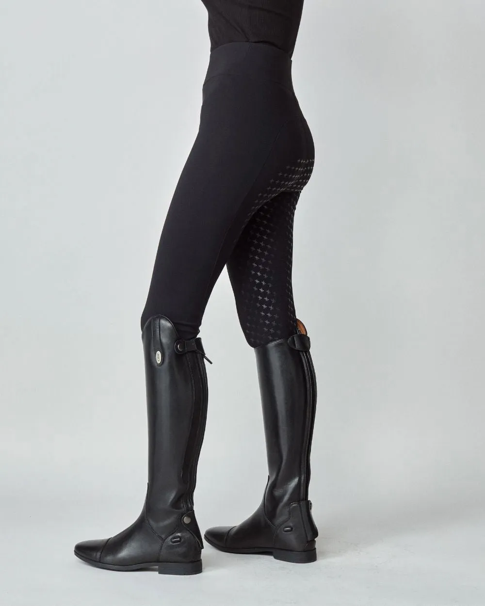 Compression Pull-On Breeches Black