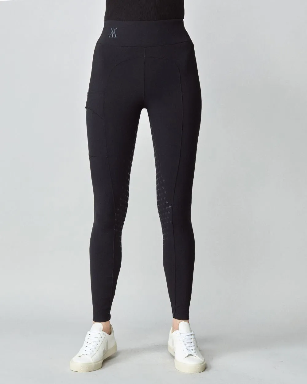 Compression Pull-On Breeches Black