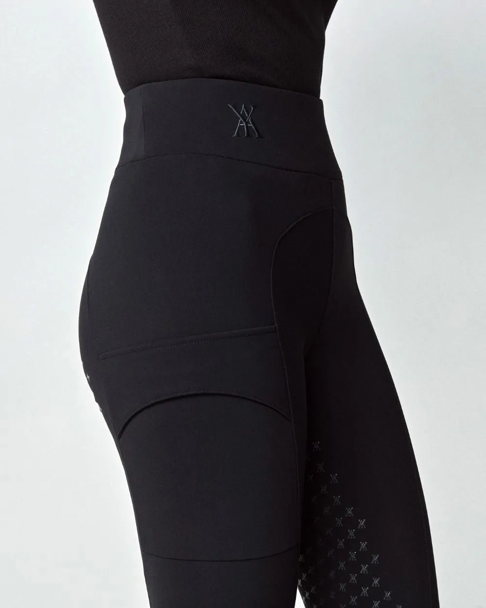 Compression Pull-On Breeches Black
