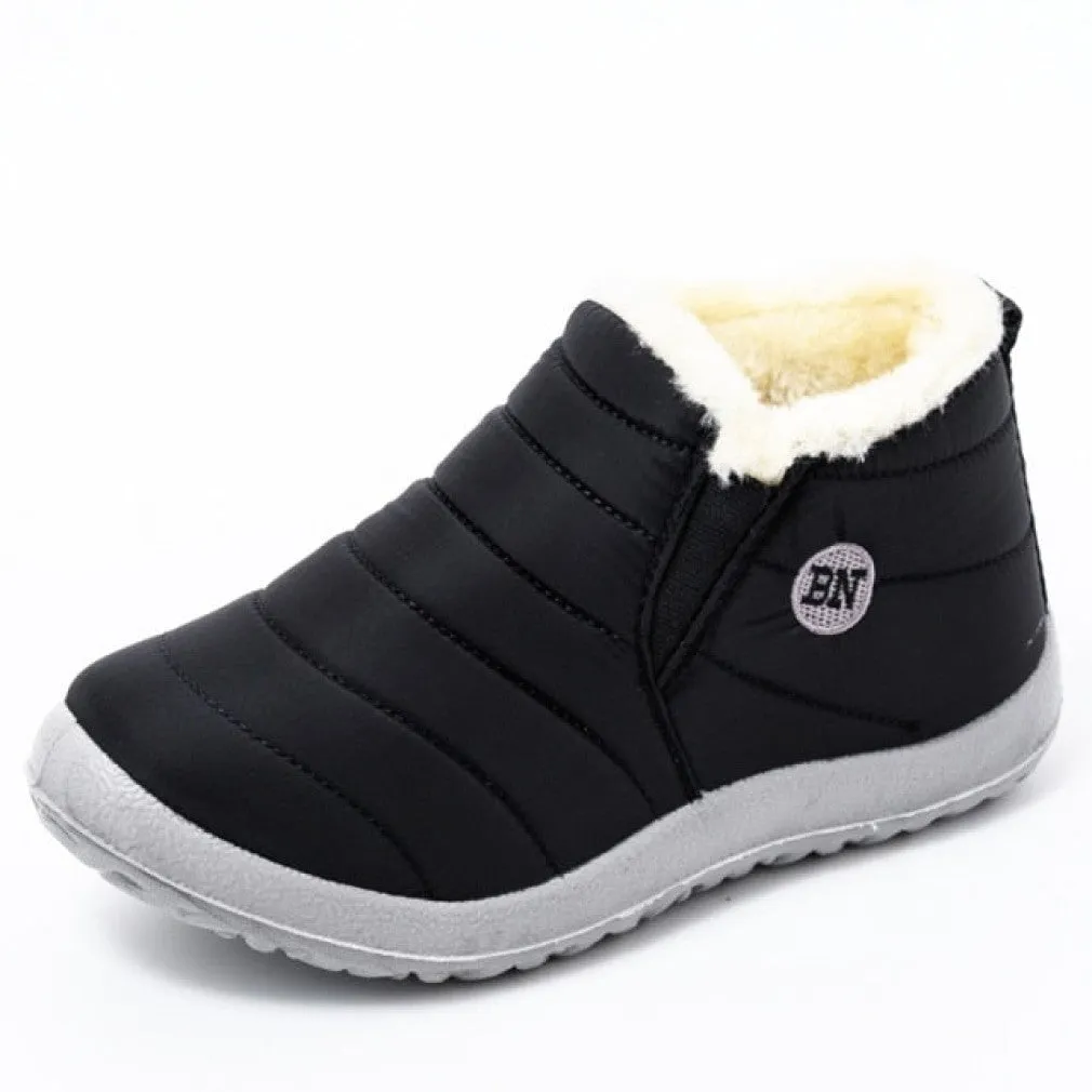 ContiNent 33 Men Boots Lightweight Winter Shoes for Men Snow Boots Waterproof Winter Footwear Plus Size 47 Slip on Unisex Ankle Winter Boots