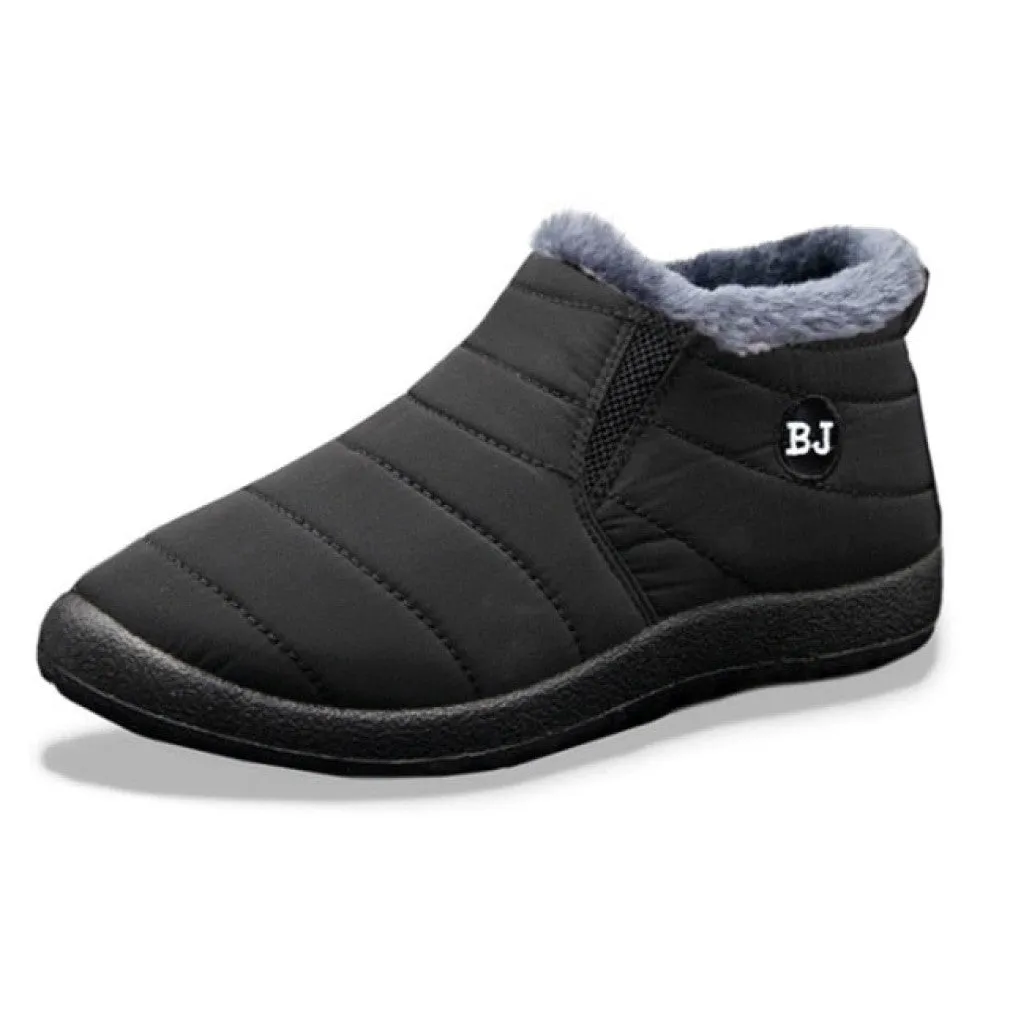 ContiNent 33 Men Boots Lightweight Winter Shoes for Men Snow Boots Waterproof Winter Footwear Plus Size 47 Slip on Unisex Ankle Winter Boots