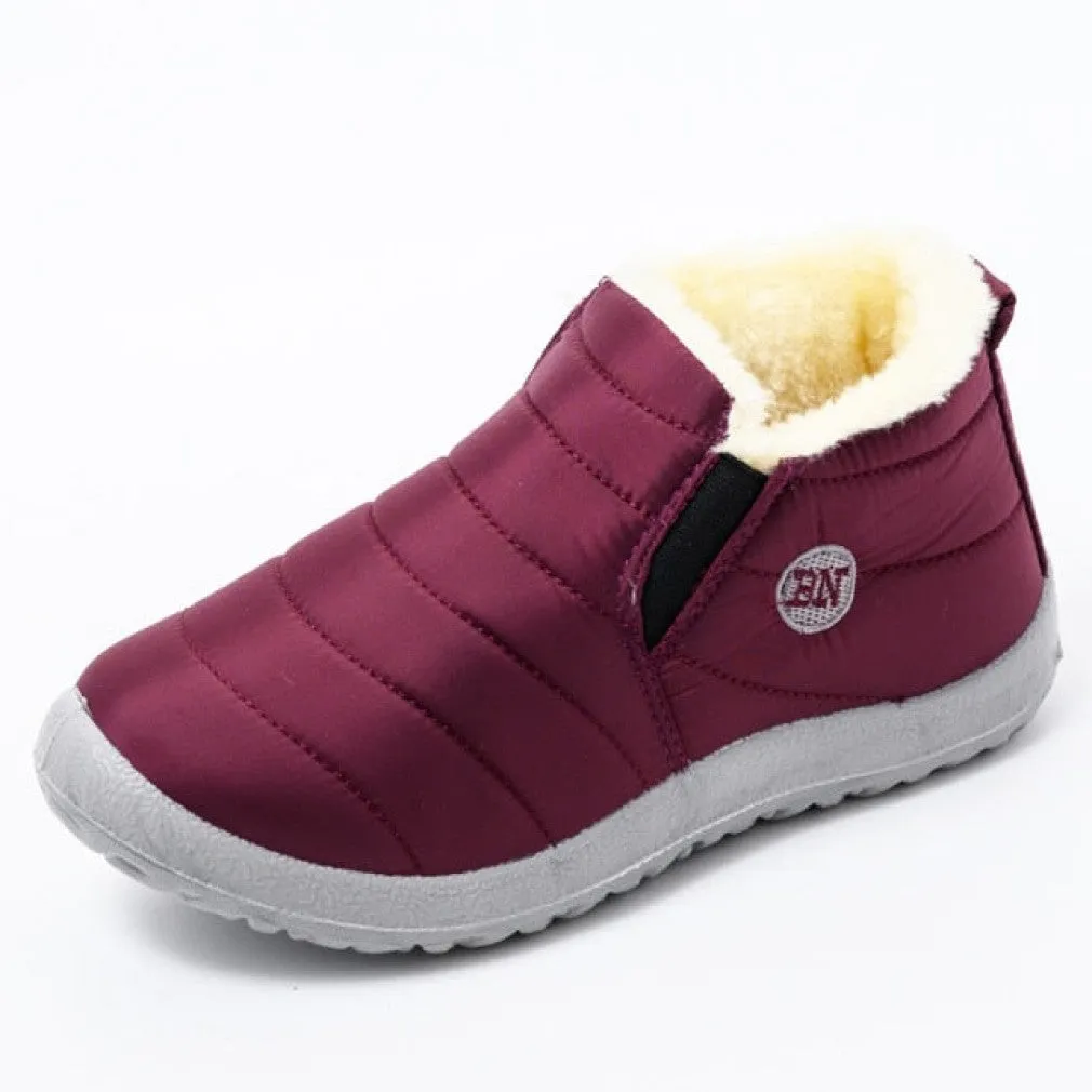 ContiNent 33 Men Boots Lightweight Winter Shoes for Men Snow Boots Waterproof Winter Footwear Plus Size 47 Slip on Unisex Ankle Winter Boots