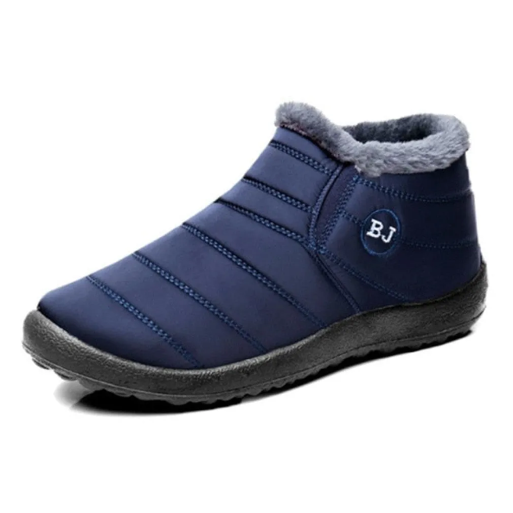 ContiNent 33 Men Boots Lightweight Winter Shoes for Men Snow Boots Waterproof Winter Footwear Plus Size 47 Slip on Unisex Ankle Winter Boots