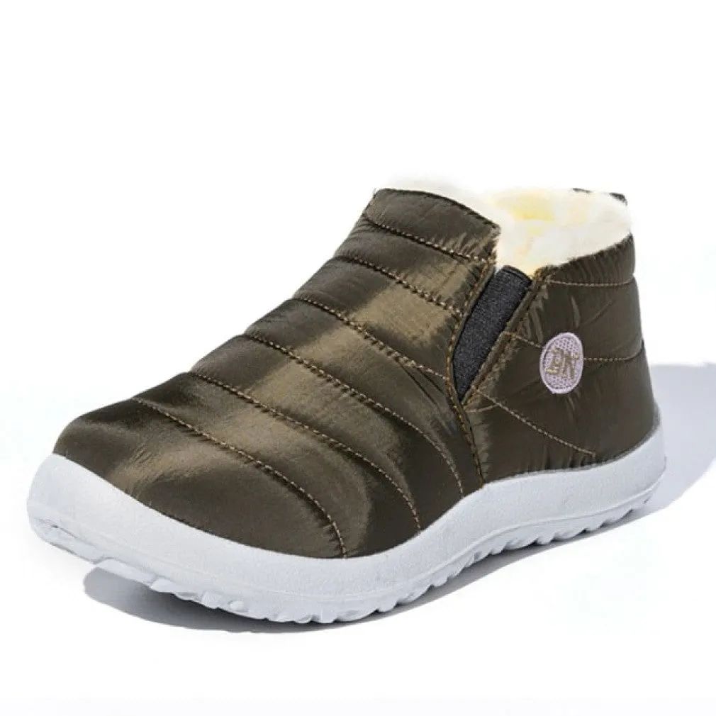 ContiNent 33 Men Boots Lightweight Winter Shoes for Men Snow Boots Waterproof Winter Footwear Plus Size 47 Slip on Unisex Ankle Winter Boots