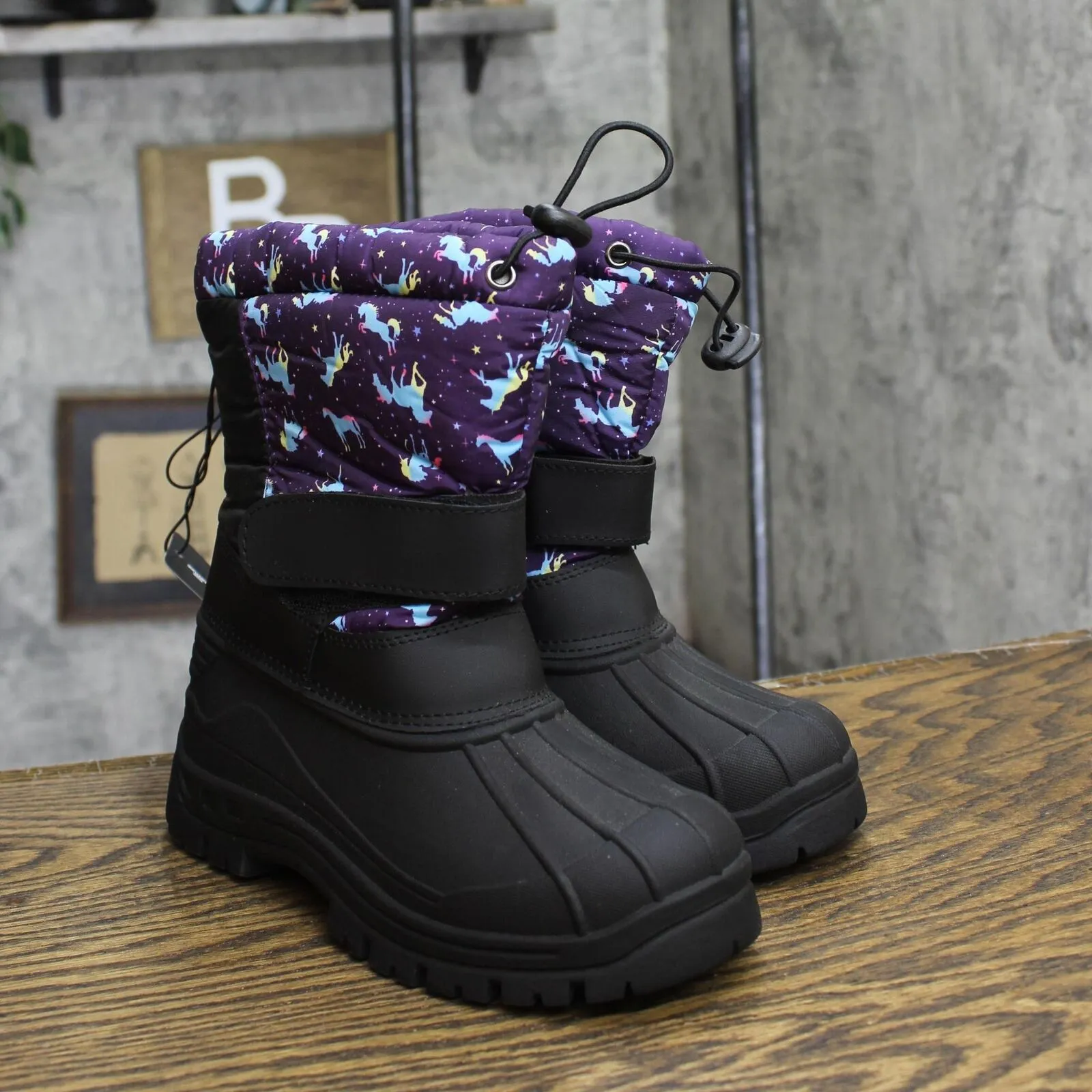 Coxist coXist Kids Girls Snow Boot 167b39882d8c16 Purple Unicorn 3