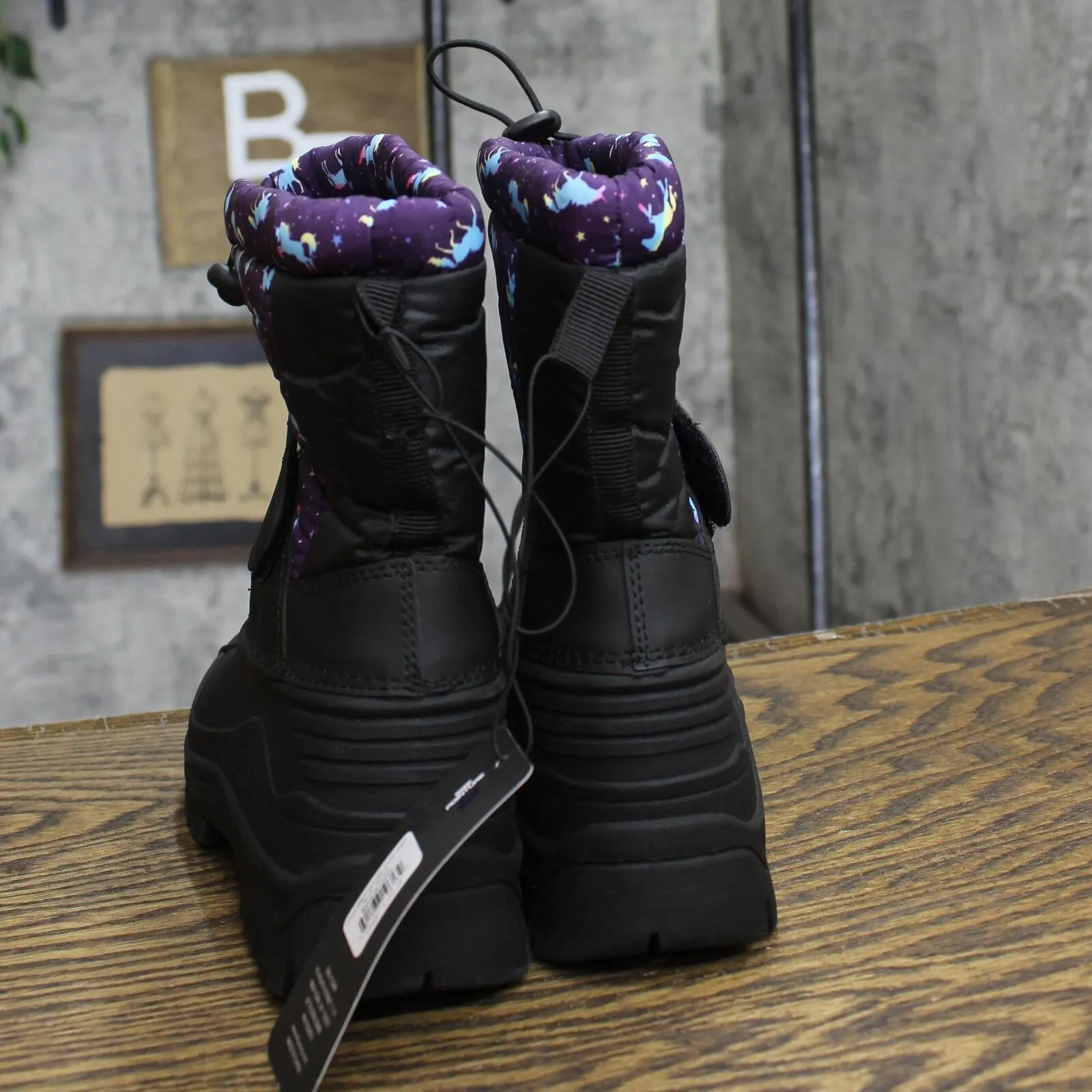 Coxist coXist Kids Girls Snow Boot 167b39882d8c16 Purple Unicorn 3