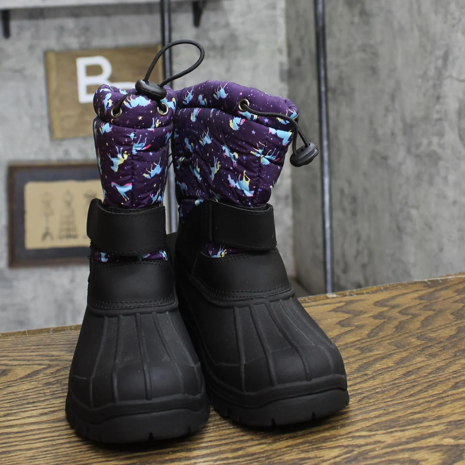 Coxist coXist Kids Girls Snow Boot 167b39882d8c16 Purple Unicorn 3