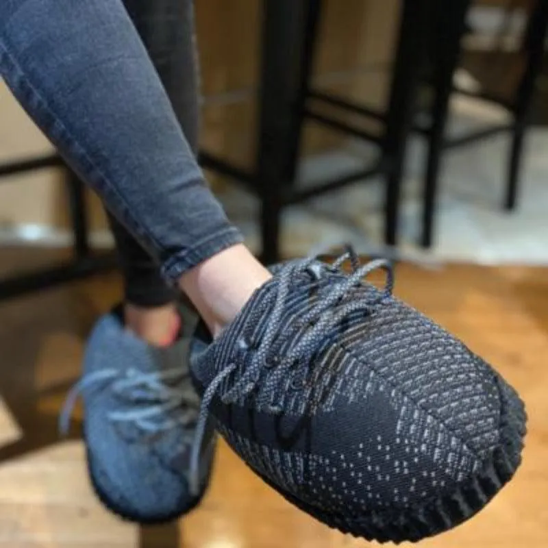 Cozy Plush Sneaker Slippers – Warm & Stylish Sneaker