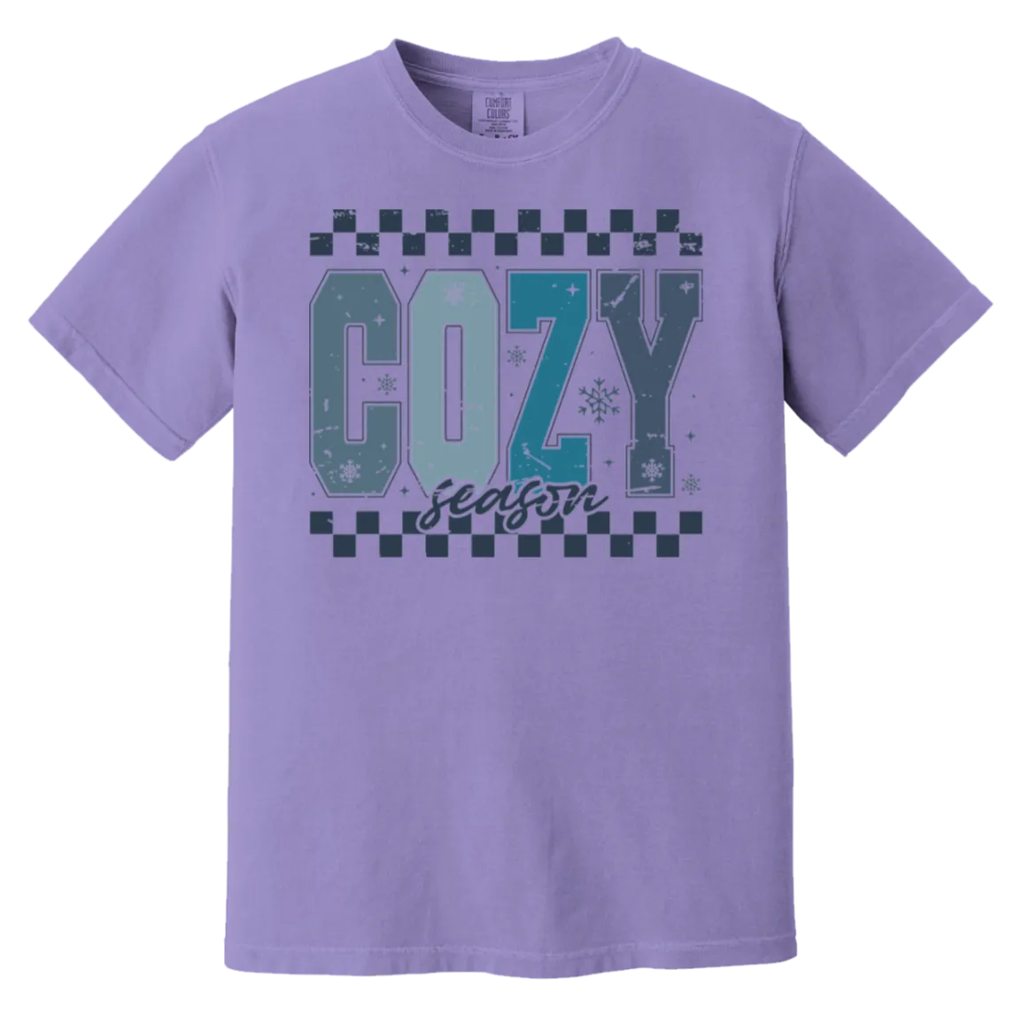 Cozy Season T-Shirt – Comfort Colors | Winter Style | Unisex Relaxed Fit Tee