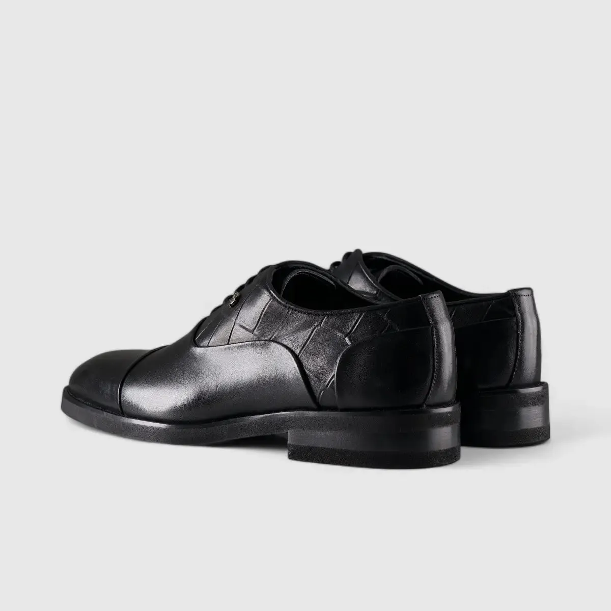 Crockett and Jones Aldo Black Croc