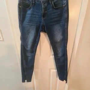 Dark Blue Denim Jeans Pilcro Antropologie