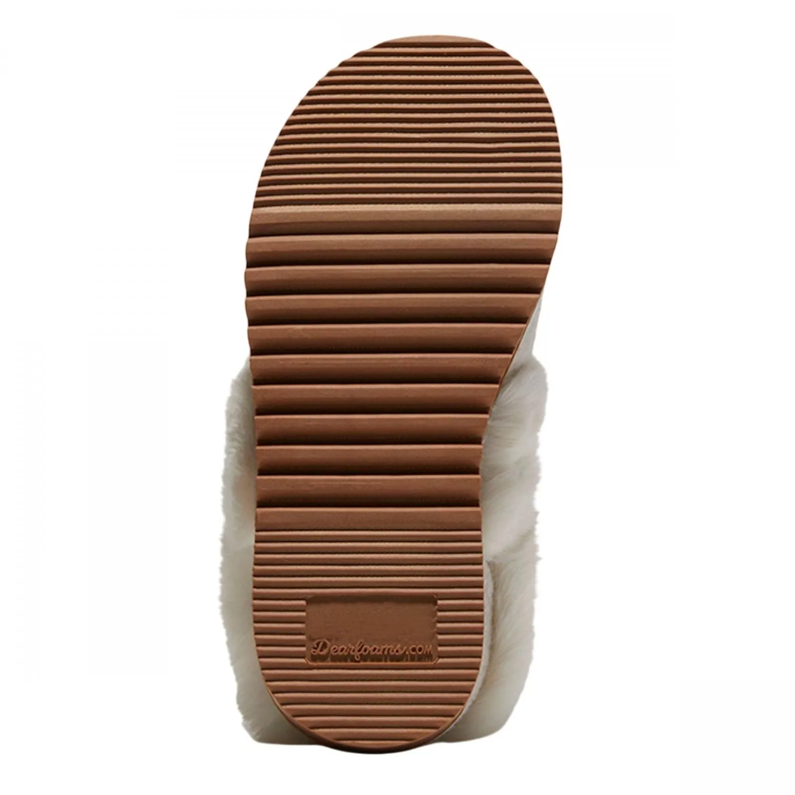 Dluxe By Dearfoams Womens June Felted Closed Back Slippers Oatmeal Gray M (7-8)