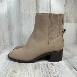 Dolce Vita Linny H2O Waterproof Boots in Olive Suede #6