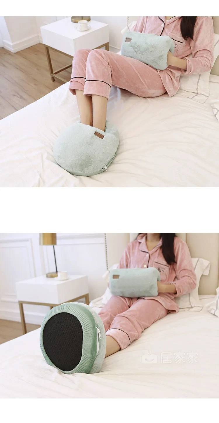 Electric Foot Warmer Heating Pad Slippers Shoes
