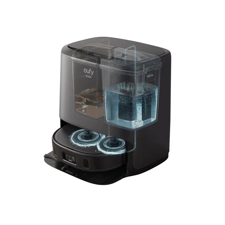 Eufy X9 Pro Robotic Vacuum Cleaner with Auto Clean Station - Black | T2320V11