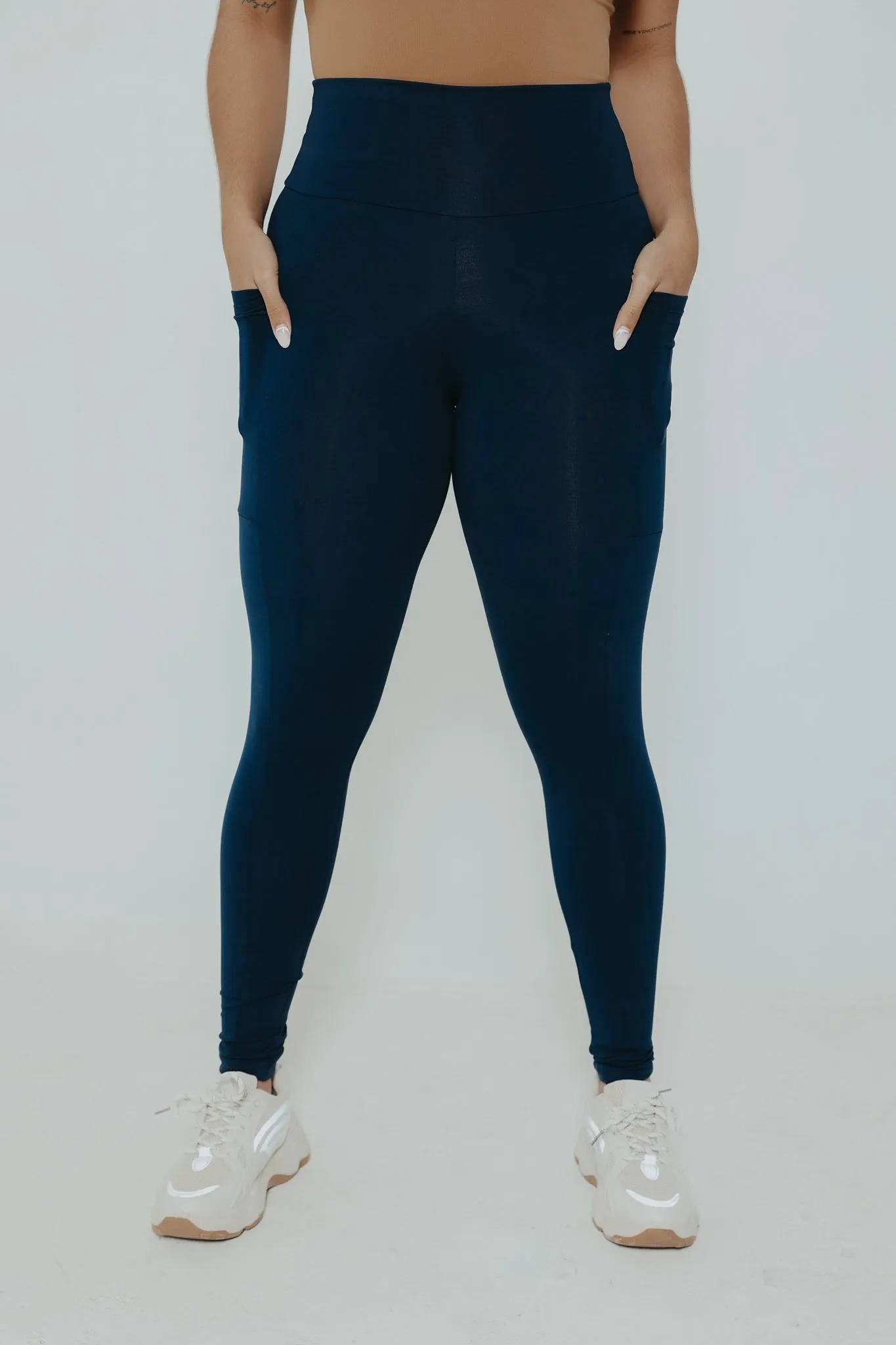 Eva with pockets- Navy