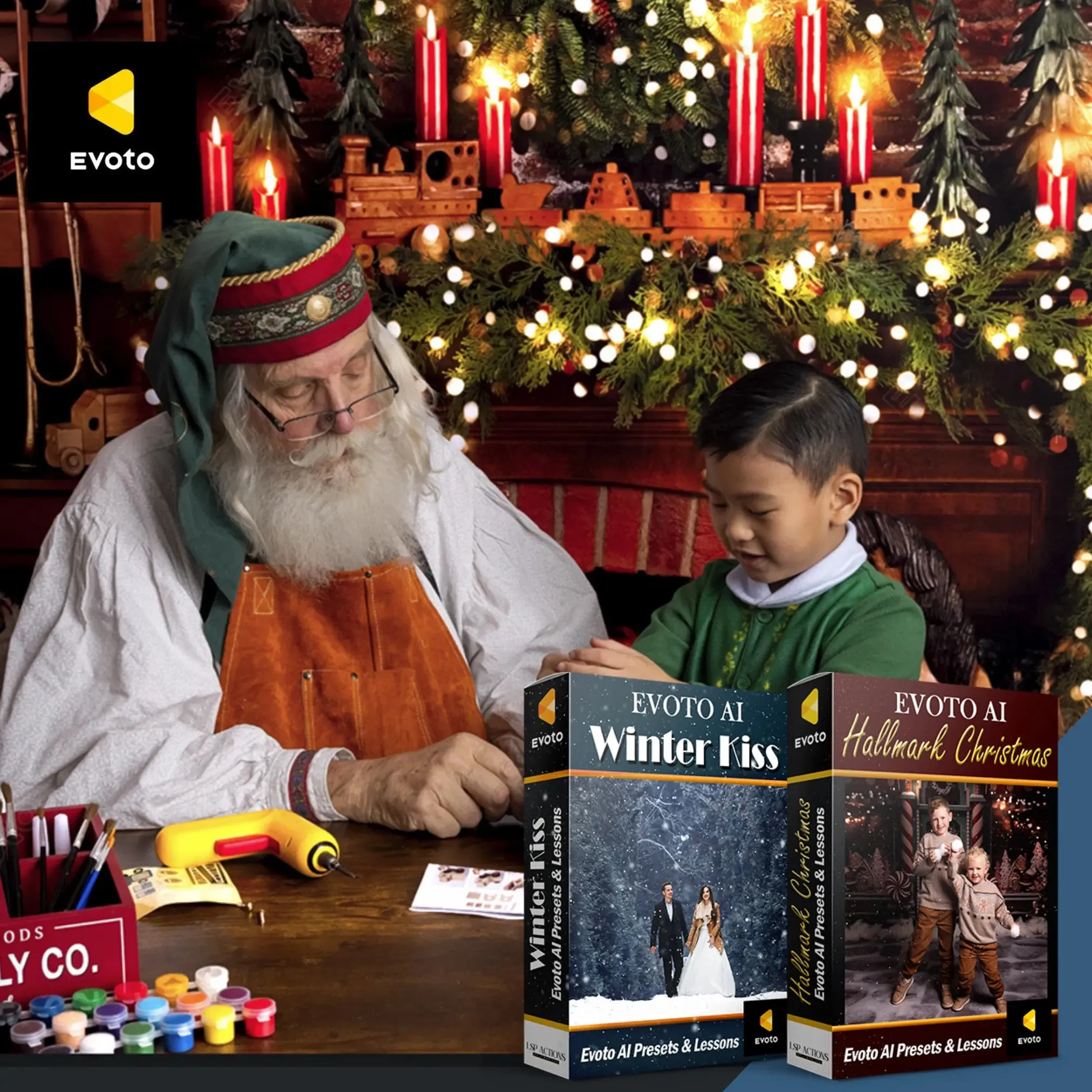 Evoto Winter & Hallmark Presets Pack & Bonuses