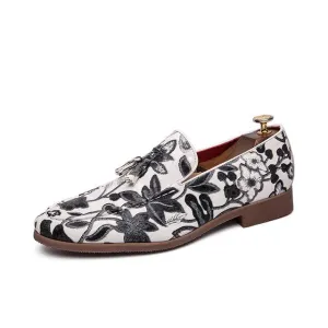 fashion brand men's shoes spring and autumn new designer men's comfortable printing personality large size casual shoes