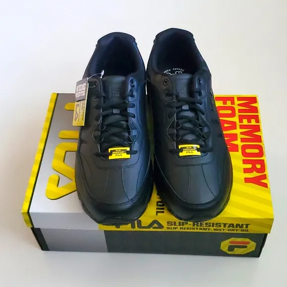 FILA Memory Workshift Men's Walking Shoes WIDE 4E