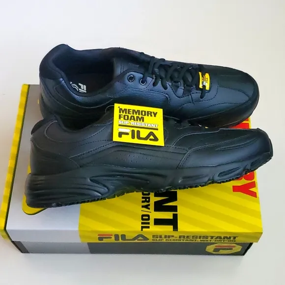 FILA Memory Workshift Men's Walking Shoes WIDE 4E