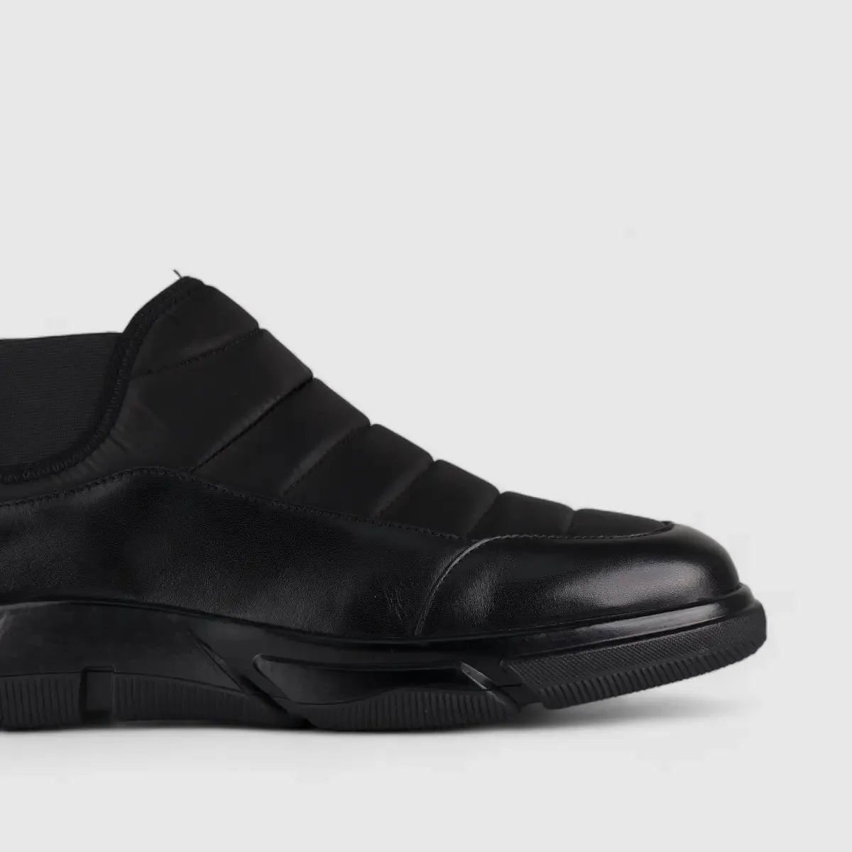 Formales Casual Sneaker Boot Black  175-C27