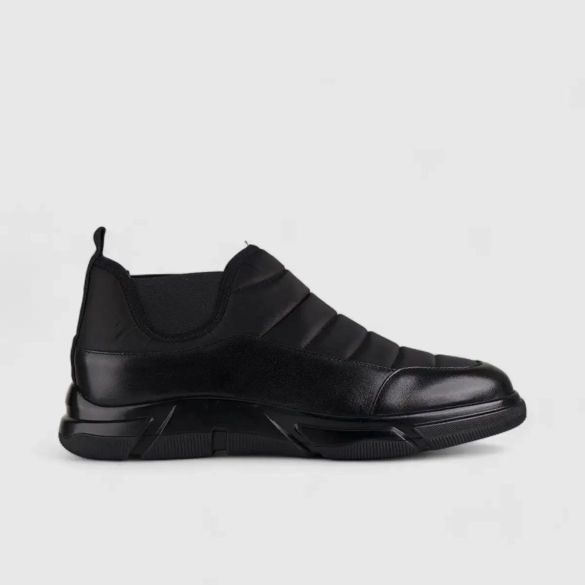Formales Casual Sneaker Boot Black  175-C27