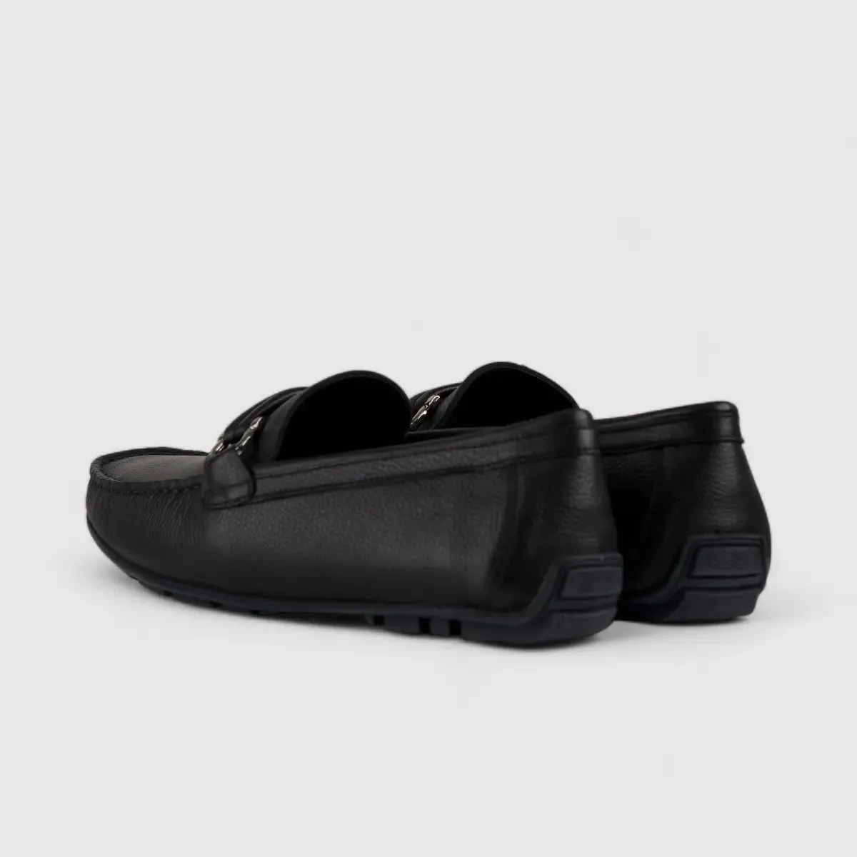 Formales Leather Loafers Black 6019-18