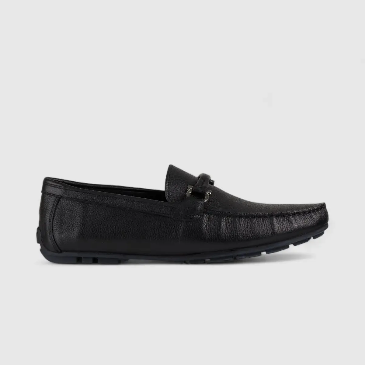 Formales Leather Loafers Black 6019-18