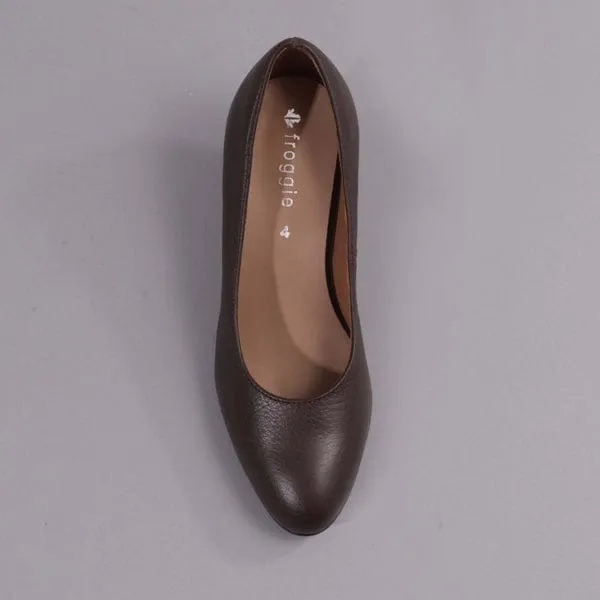 Froggie Ladies Shoes Brown